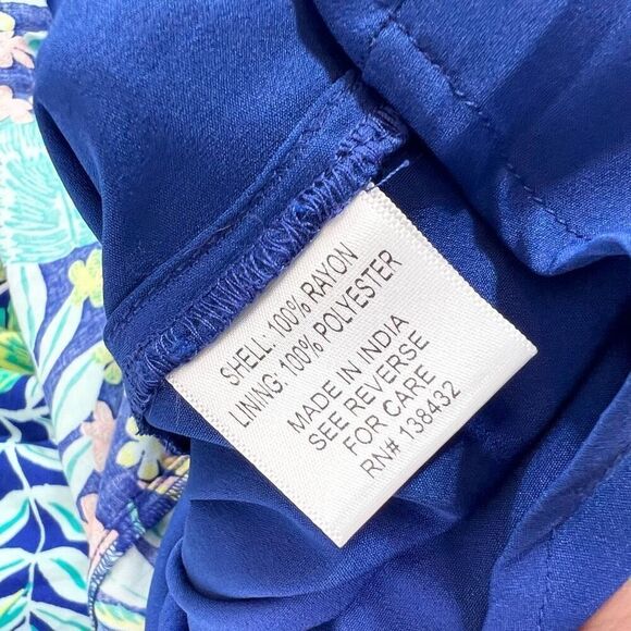 Modcloth Halter Dress Women's 1X  Hawaiian Flowy Backless Convertible Beachy New - Picture 11 of 13